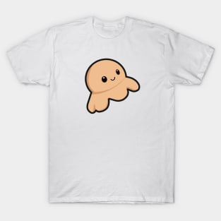 Light Orange Octopus T-Shirt